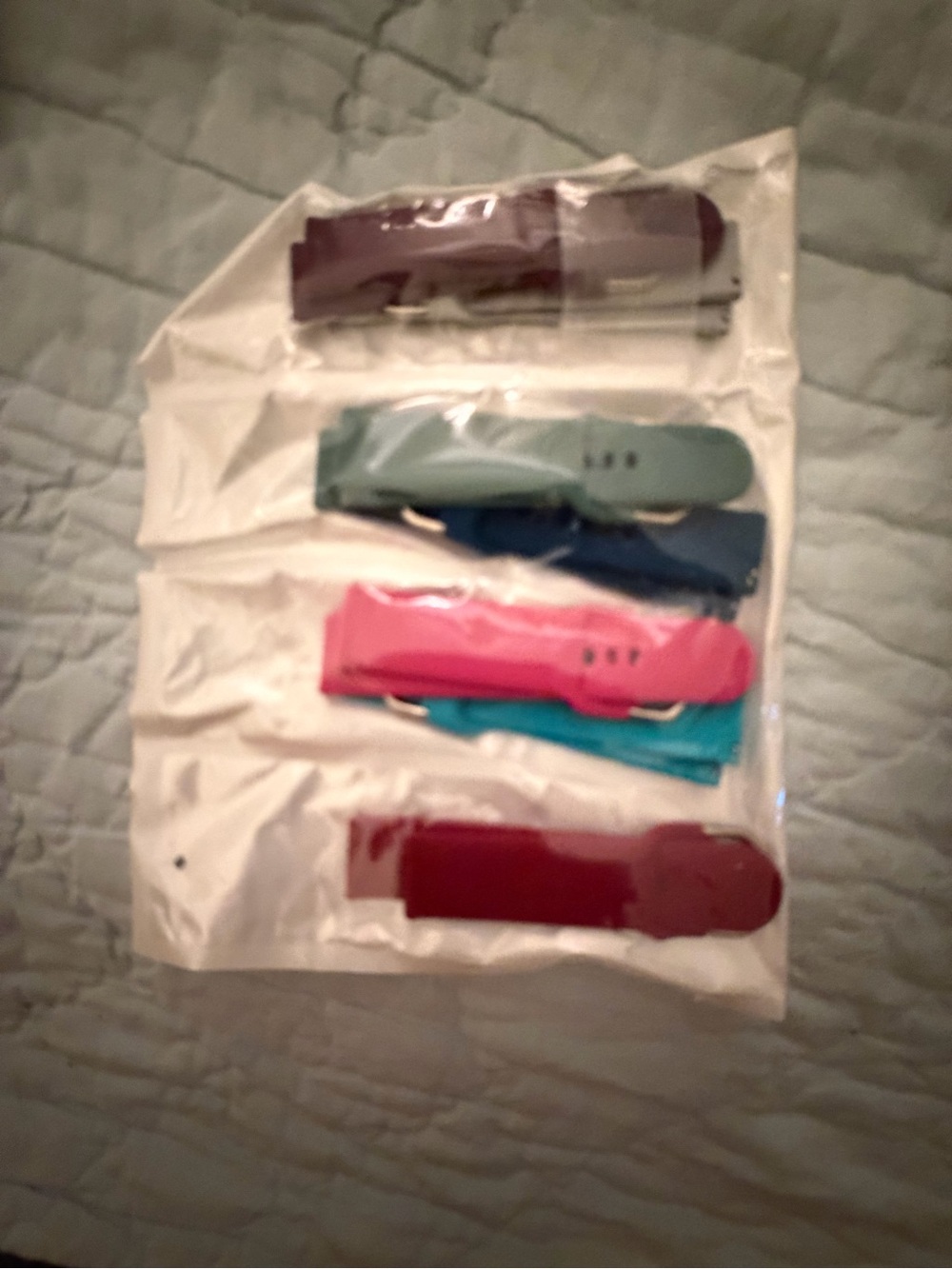 Samsung Silicone Phone Strap Clips - Pink, Teal, Blue, Burgundy
